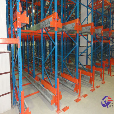 Cold Rolled Radio Shuttle Storage Rack Warehouse Racking System Customized Density