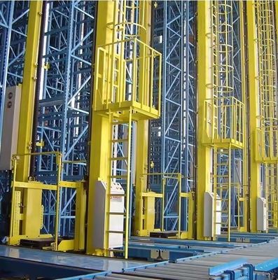 Automatic Storage Equipment Stacker Crane Heavy Duty Warehouse Shelving Rack Asrs System