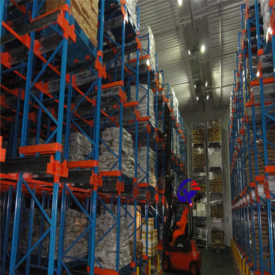 Steel Automated Pallet Shuttle Racking System For Industry Warehouse Storage