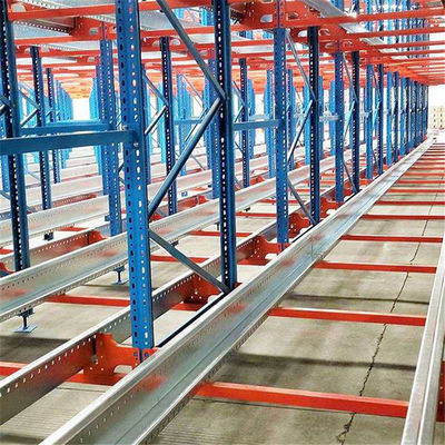 Steel Automated Pallet Shuttle Racking System For Industry Warehouse Storage