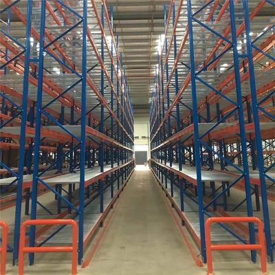 Heavy Duty Vna Pallet Racking With High Utilization Rate Panel And Fixed Mobility