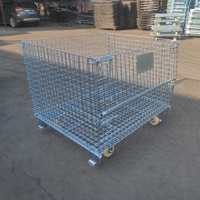 80.000kg Package Gross Weight Cage Container For Pallet Closed Open