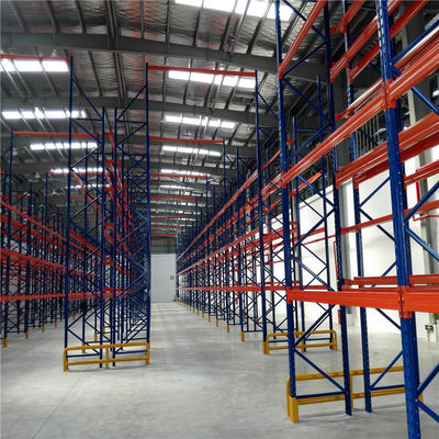Powder Coating Heavy Duty Pallet Racking System ，Industrial Racks For Warehouse