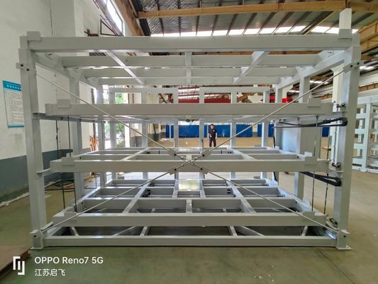 Drawer Structure Electric-Moved Labor Saving Sheet Racks For Metal Sheet Plate