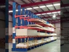 Rack per magazzini industriali a cantilever, scaffalatorio a cantilever a trazione H a doppio lato