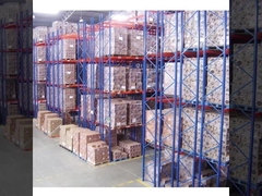 Sistema di scaffalature per pallet a doppio profondo per carico pesante Colori personalizzati Capacità di peso